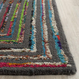 Safavieh Nantucket 609 Hand Tufted 50% Wool and 50% Cotton Rug NAN609A-4SQ