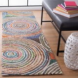 Safavieh Nantucket 610 Hand Tufted 50% Wool and 50% Cotton Rug NAN610A-4SQ