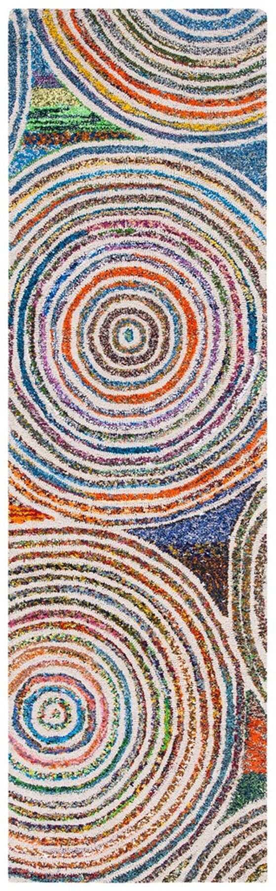 Safavieh Nantucket 610 Hand Tufted 50% Wool and 50% Cotton Rug NAN610A-4SQ