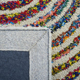 Safavieh Nantucket 610 Hand Tufted 50% Wool and 50% Cotton Rug NAN610A-4SQ