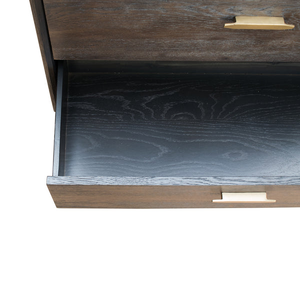 VIG Furniture Modrest Novak Modern Dark Oak Chest VGLBNANT-CH82