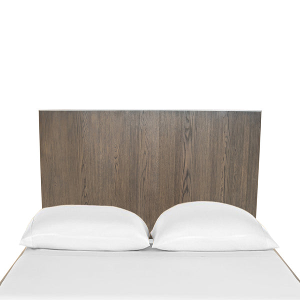 VIG Furniture Modrest Novak Modern Dark Oak Bed VGLBNANT-BED