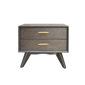 VIG Furniture Modrest Novak Modern Dark Oak Nightstand VGLBNANT-NS60