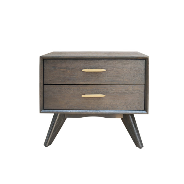 VIG Furniture Modrest Novak Modern Dark Oak Nightstand VGLBNANT-NS60