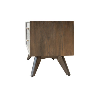 VIG Furniture Modrest Novak Modern Dark Oak Nightstand VGLBNANT-NS60