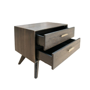 VIG Furniture Modrest Novak Modern Dark Oak Nightstand VGLBNANT-NS60