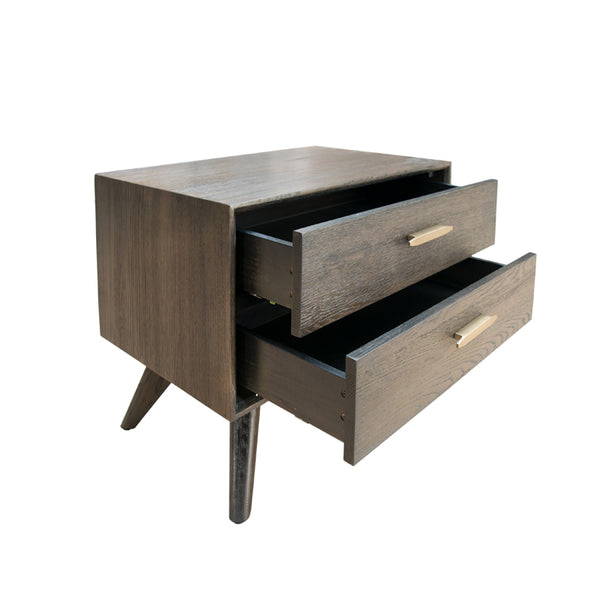 VIG Furniture Modrest Novak Modern Dark Oak Nightstand VGLBNANT-NS60
