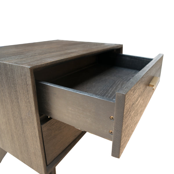 VIG Furniture Modrest Novak Modern Dark Oak Nightstand VGLBNANT-NS60