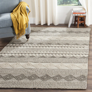 Safavieh Natura 102 Hand Woven 60 % Wool 40 % Cotton Rug NAT102A-4SQ