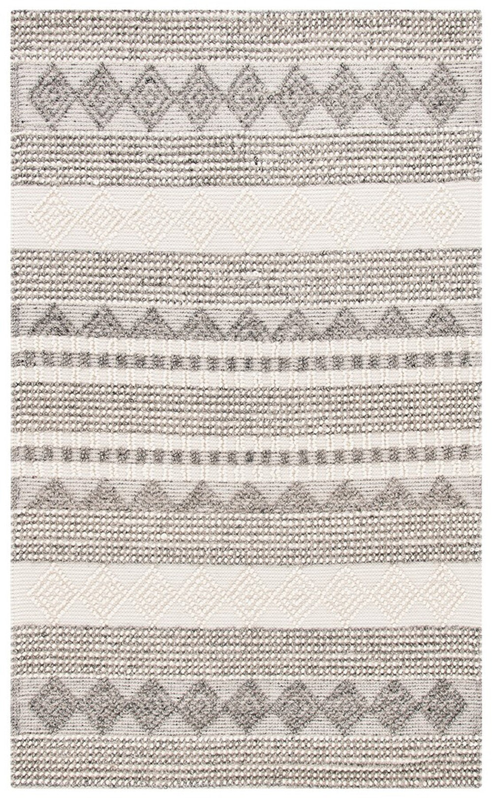 Safavieh Natura 102 Hand Woven 60% Wool and 40% Cotton Rug NAT102A-9SQ