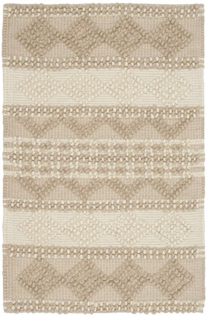 Safavieh Natura 102 Hand Woven 60% Wool and 40% Cotton Rug NAT102B-9SQ