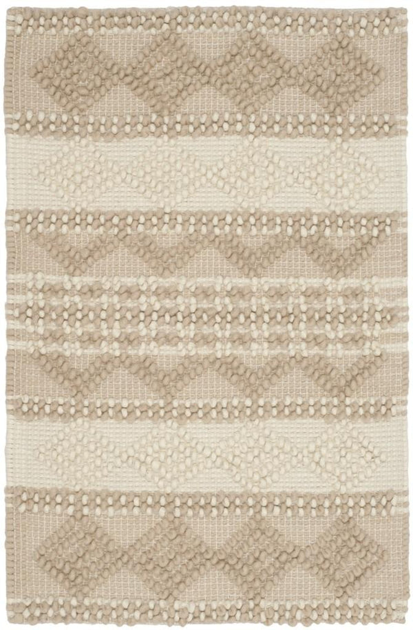 Safavieh Natura 102 Hand Woven 60% Wool and 40% Cotton Rug NAT102B-9SQ