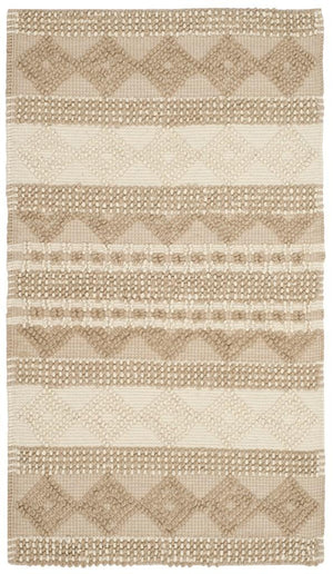 Safavieh Natura 102 Hand Woven 60% Wool and 40% Cotton Rug NAT102B-9SQ