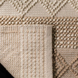 Safavieh Natura 102 Hand Woven 60% Wool and 40% Cotton Rug NAT102B-9SQ