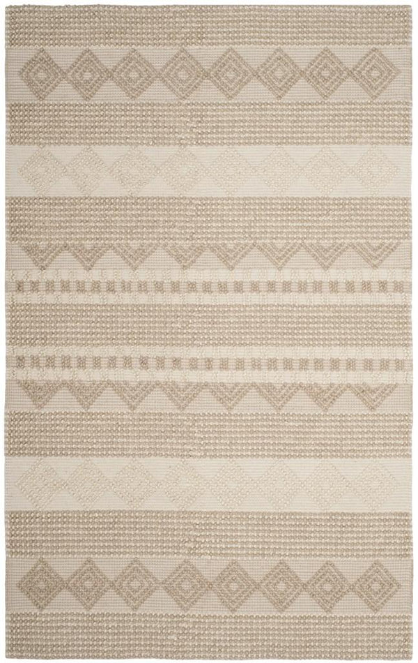 Safavieh Natura 102 Hand Woven 60% Wool and 40% Cotton Rug NAT102B-9SQ