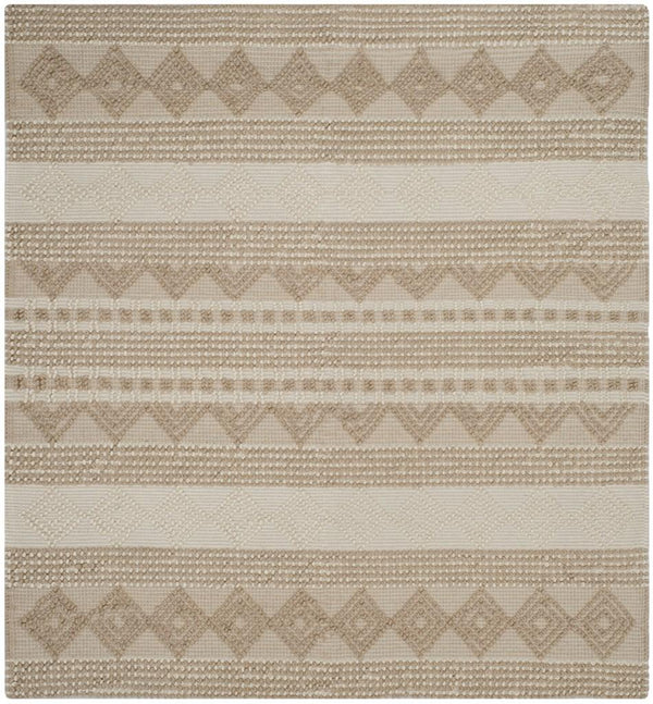 Safavieh Natura 102 Hand Woven 60% Wool and 40% Cotton Rug NAT102B-9SQ