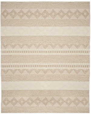 Safavieh Natura 102 Hand Woven 60% Wool and 40% Cotton Rug NAT102B-9SQ