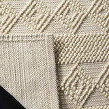 Safavieh Natura 102 Hand Woven 60% Wool and 40% Cotton Rug NAT102C-9SQ