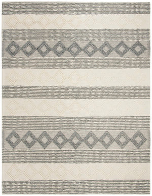 Safavieh Natura 105 Hand Woven 60% Wool and 40% Cotton Rug NAT105F-8SQ