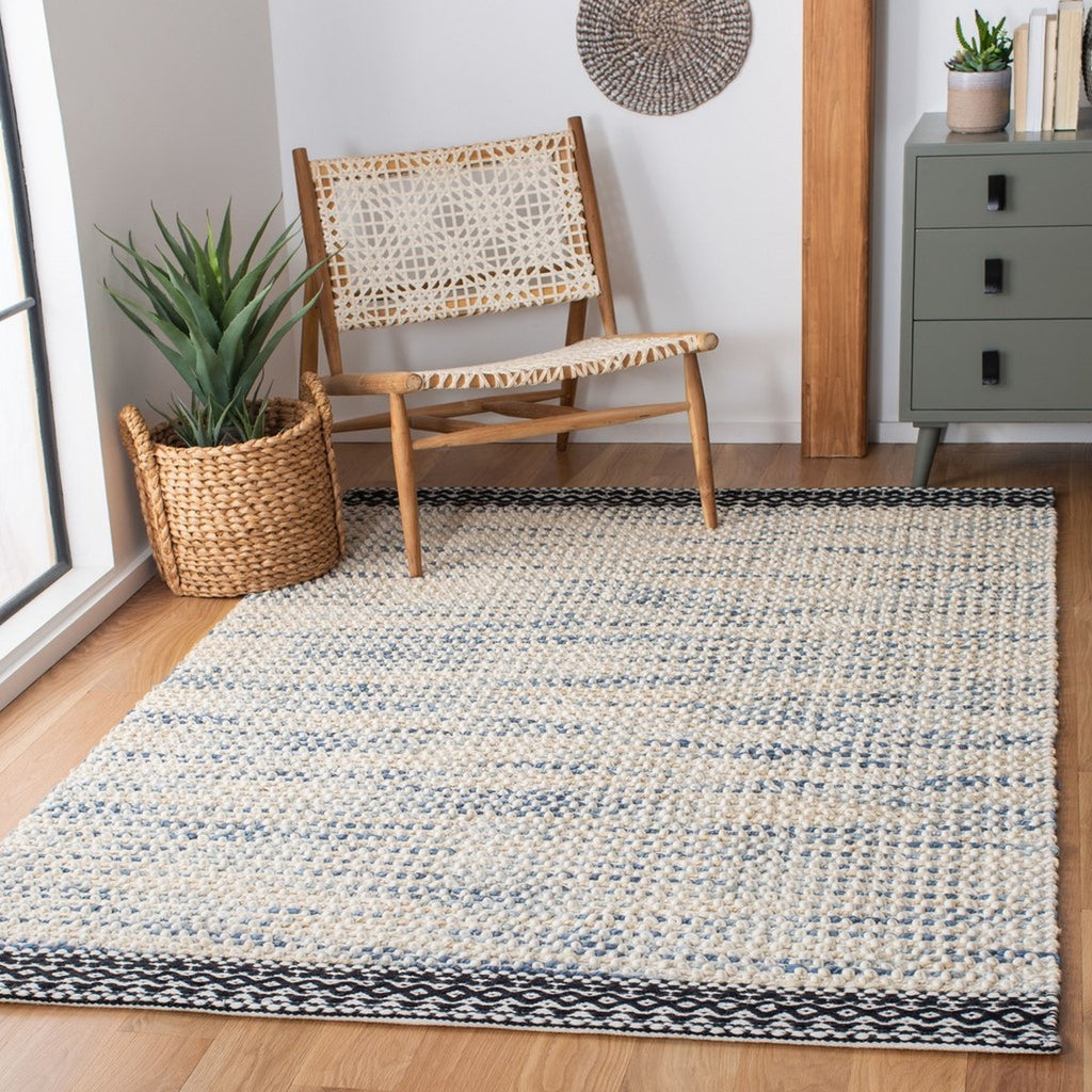 Safavieh Natura 106 Hand Woven 60% Wool and 40% Cotton Rug NAT106Z-3