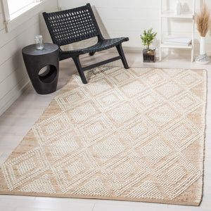 Safavieh Natura 60% Jute, 30% Wool, 10% Cotton Hand woven Rug NAT107A-8