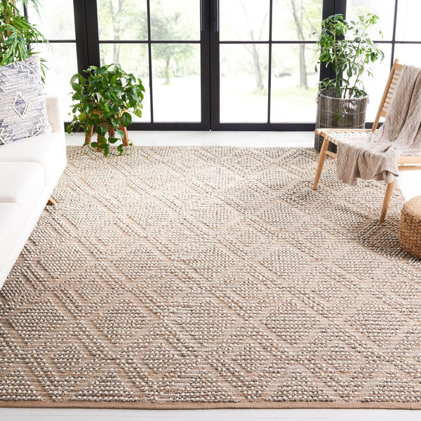 Safavieh Natura Hand Woven 50% Wool/40% Jute/and 10% Cotton Rug NAT108F-8