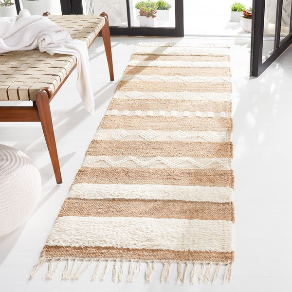 Safavieh Natura 123 Hand Woven 70% Jute/20% Wool/and 10% Cotton Rug NAT123A-9