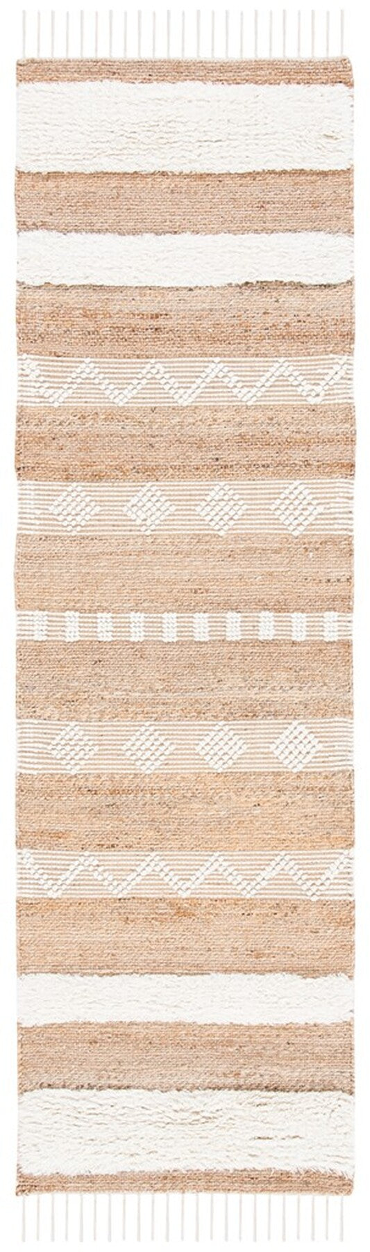 Safavieh Natura 123 Hand Woven 70% Jute/20% Wool/and 10% Cotton Rug NAT123A-9