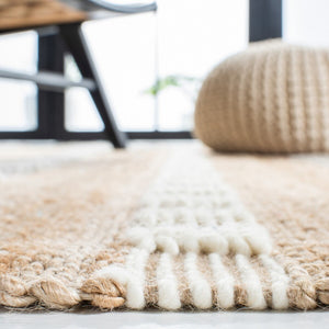 Safavieh Natura 123 Hand Woven 70% Jute/20% Wool/and 10% Cotton Rug NAT123A-9