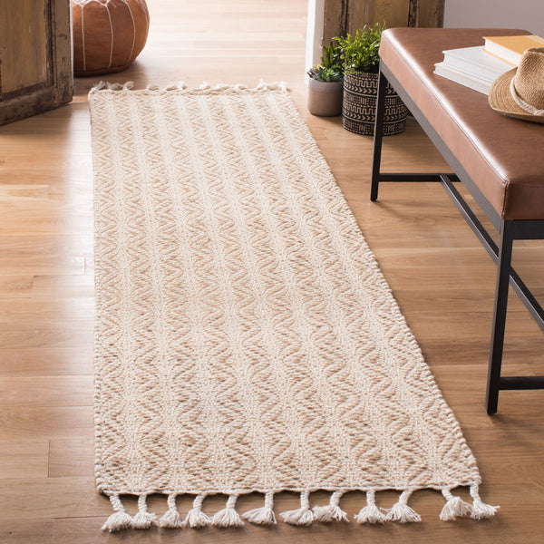 Safavieh Natura Tassle 153 Hand Loomed 60% Polyester and 40% Wool Rug NAT153B-3