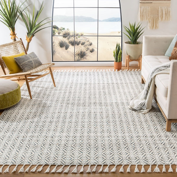 Safavieh Natura Tassle 153 Hand Loomed 60% Polyester and 40% Wool Rug NAT153H-3
