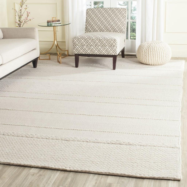 Safavieh Nat215 Hand Woven 80% Wool and 20% Cotton Rug NAT215A-210