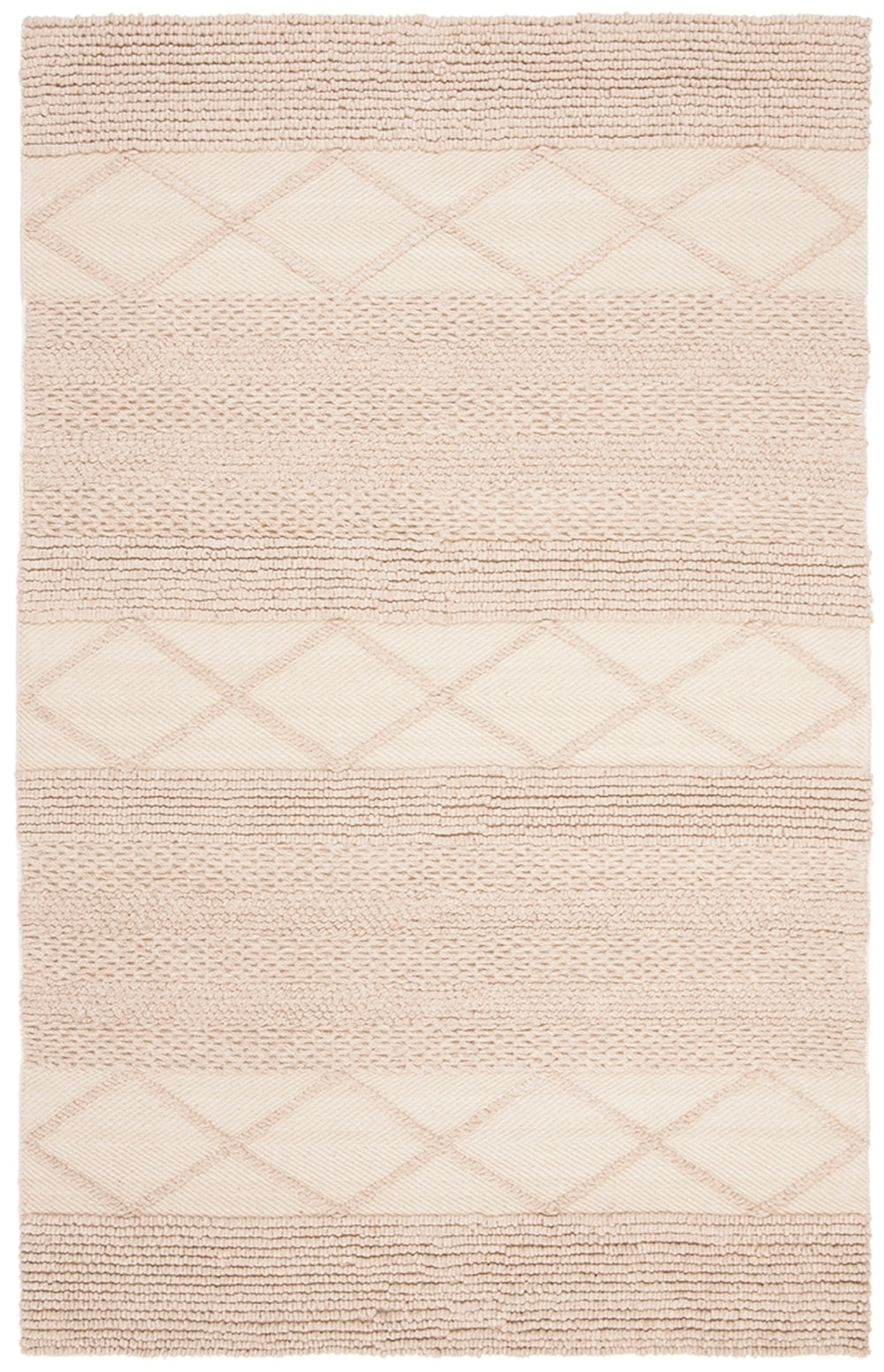 Safavieh Nat217 Hand Woven 80% Wool and 20% Cotton Rug NAT217A-2