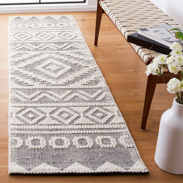 Safavieh Natura 275 Bohemian Flat Weave 80% Wool, 20% Cotton Rug NAT275Z-9