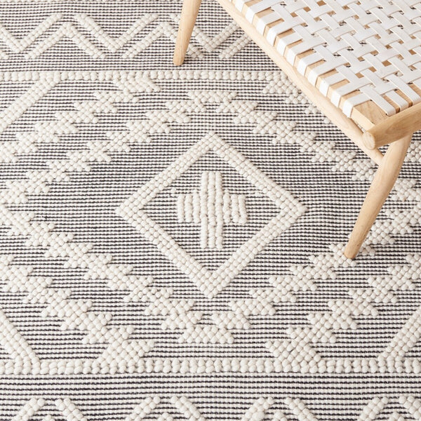 Safavieh Natura 275 Bohemian Flat Weave 80% Wool, 20% Cotton Rug NAT275Z-9