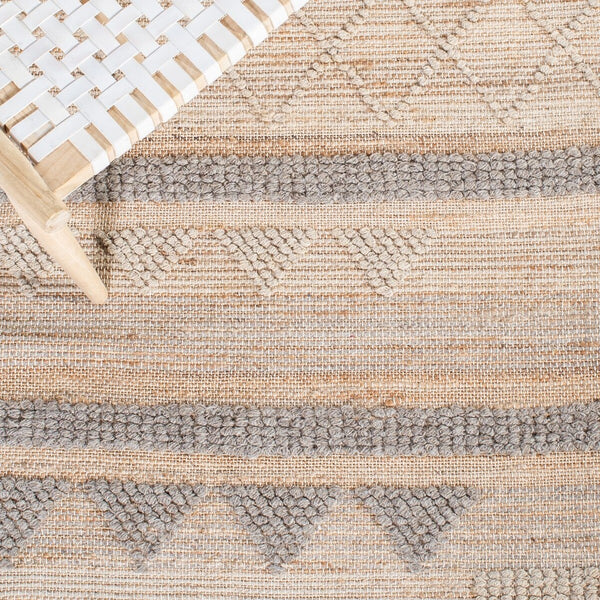 Safavieh Natura 278 Bohemian Flat Weave 50% Jute, 30% Wool, 20% Cotton Rug NAT278A-9