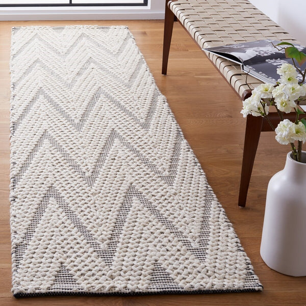 Safavieh Natura 279 Bohemian Flat Weave 80% Wool, 20% Cotton Rug NAT279A-9