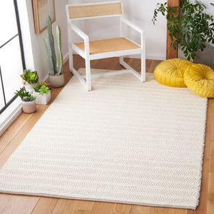 Safavieh Natura 280 Flat Weave 80% Wool and 20% Cotton Bohemian Rug NAT280A-8SQ