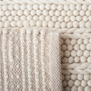 Safavieh Natura 280 Flat Weave 80% Wool and 20% Cotton Bohemian Rug NAT280A-8SQ