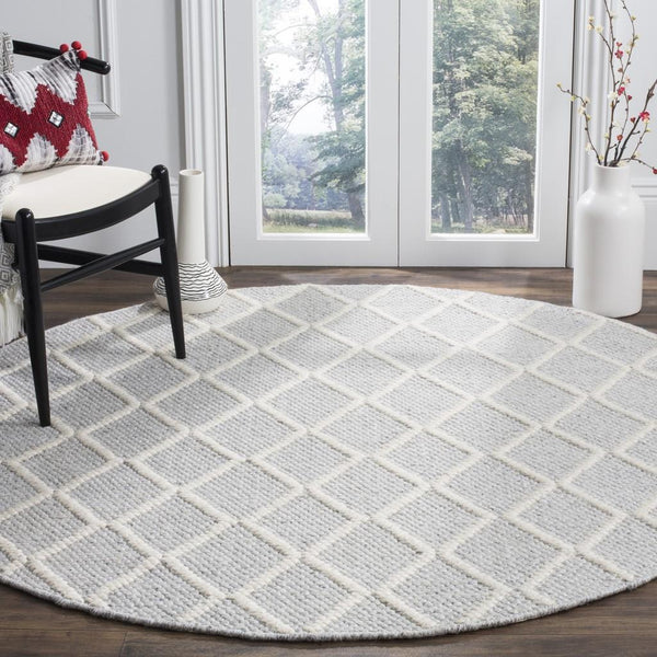 Safavieh Natura 310  Hand Woven 60% Wool, 40% Viscose Rug NAT310B-8SQ