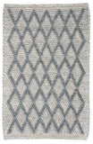 Natura 313 Hand Woven 60% Wool & 40% Viscose 0 Rug Silver 60% Wool & 40% Viscose NAT313G-8