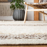 Natura 321 Hand Woven 90% Wool, 10% Cotton 0 Rug Ivory / Brown 90% Wool, 10% Cotton NAT321A-9