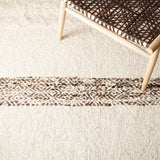 Natura 321 Hand Woven 90% Wool, 10% Cotton 0 Rug Ivory / Brown 90% Wool, 10% Cotton NAT321A-9