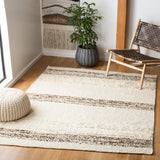 Natura 321 Hand Woven 90% Wool, 10% Cotton 0 Rug Ivory / Brown 90% Wool, 10% Cotton NAT321A-9