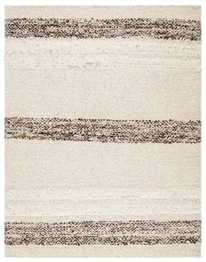Natura 321 Hand Woven 90% Wool, 10% Cotton 0 Rug Ivory / Brown 90% Wool, 10% Cotton NAT321A-9