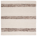 Natura 321 Hand Woven 90% Wool, 10% Cotton 0 Rug Ivory / Brown 90% Wool, 10% Cotton NAT321A-9