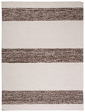 Natura 321 Hand Woven 90% Wool, 10% Cotton 0 Rug Ivory / Brown 90% Wool, 10% Cotton NAT321A-9