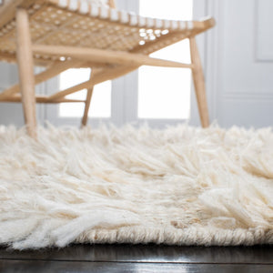 Natura 322 Hand Woven 90% Wool, 10% Cotton 0 Rug Ivory 90% Wool, 10% Cotton NAT322A-9