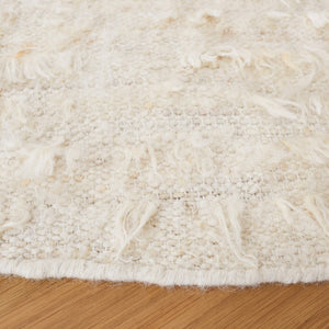 Natura 322 Hand Woven 90% Wool, 10% Cotton 0 Rug Ivory 90% Wool, 10% Cotton NAT322A-9