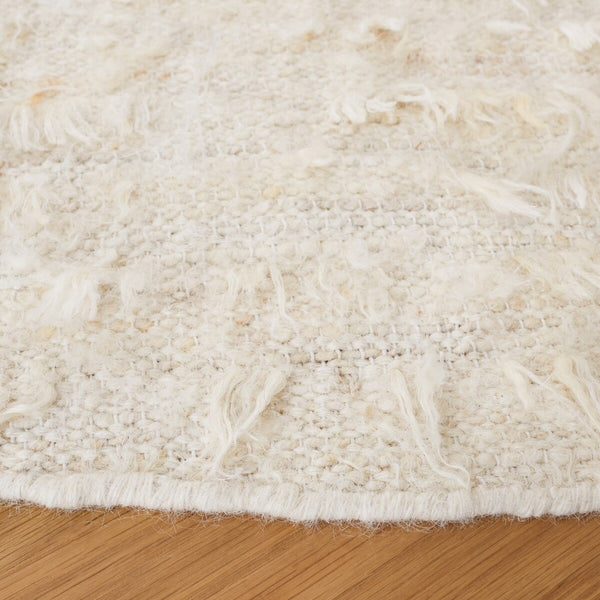 Natura 322 Hand Woven 90% Wool, 10% Cotton 0 Rug Ivory 90% Wool, 10% Cotton NAT322A-9